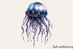 Gothic Under the Sea Clipart PNG Product Image 1