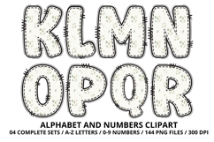Safari Alphabet PNG - Letters &amp; Numbers Clipart 300 DPI Product Image 3