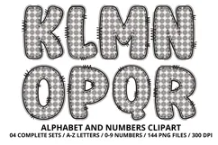 Japanese Alphabet & Numbers Clipart PNG 300 DPI Product Image 3