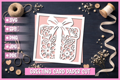 10 Happy Birthday Greeting card SVG,Paper cut SVG Birthday Product Image 5