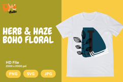 Herb &amp; Haze Boho Floral Monogram Product Image 1