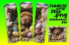 Easter Bunny Haven Tumbler Product Image 1
