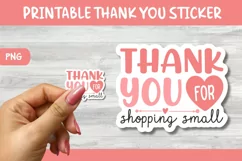 Small Business Thank You Stickers - Shopping Small Product Image 1