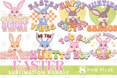 Easter Sublimation PNG Bundle Bunny Chick Farm Hip Hop Joy Product Image 1