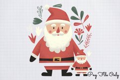 Scandinavian Folk Art Christmas Clipart PNG Product Image 1