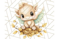 Woodland Nursery Baby Animals And Fantasy Forest PNG Clipart Product Image 3