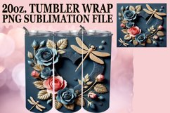 Radiant days 20oz tumbler wrap, 3D Heart Product Image 1