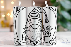 Christmas Gnome Tumbler Wrap | Christmas Wrap Product Image 1