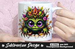 Autumn Fantasy Monster Clipart Sublimation PNG Product Image 1