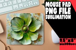 Spring Symphony: 3D Floral Mouse Pad Designs Design PNG Product Image 1