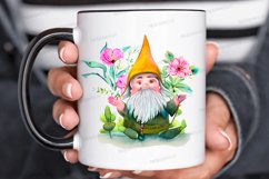 Watercolor Garden Gnome PNG Clipart Product Image 3