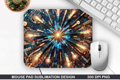 Mouse Pad Sublimation, 4th Of July Mouse Pad PNG Product Image 1