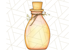 Potion Bottle Png Graphics, Magic Potion Clip Art, Fantasy Product Image 3