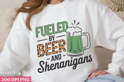 Fueled By Beer And PNG, Drink St Patricks Sublim Product Image 1