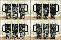 40oz Tumbler laser svg engraved wrap Product Image 21