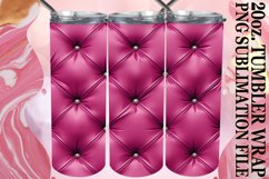 Quilted 3D Puff Tumbler Design Product Image 1