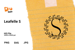 Leafelle Monogram Product Image 1
