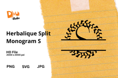 Herbalique Split Monogram Product Image 1