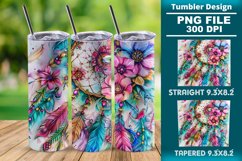 Dreamcatcher 20oz skinny Tumbler wrap design png Product Image 1