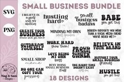 Small Business Bundle of 18 SVG PNG Cutting Files Product Image 1