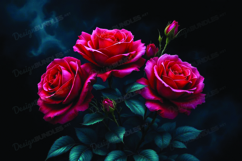 Red roses background Product Image 1