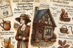 Autumn Cottagecore Junk Journal Product Image 4