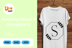 Bohemian Bloom Monogram Product Image 1