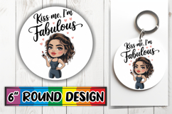 Radiant Round Designs for Kids, Love Woman Product Image 1
