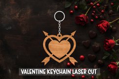 26 Valentine Keychain Laser Cut Bundle I Keychain Laser Cut Product Image 20