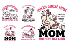 Mothers Day Funny Goose PNG Sublimation Product Image 8