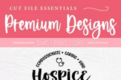 Hospice CNA svg, a hospice nurse svg for the team or crew Product Image 5
