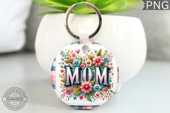 MOM - Keychain Sublimation Design Product Image 1