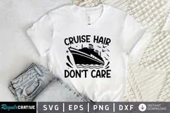 Cruise Hair Don't Care SVG, Summer SVG Design Product Image 1