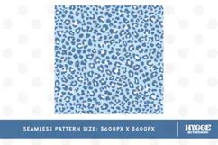 American 4th of July USA Patriotic Leopard Seamless Pattern Product Image 2