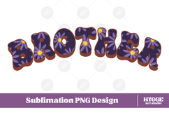 brother Png Retro Flowers Mother&#039;s Day Floral Mom Sublimatio Product Image 1
