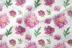 Peonies digital paper. Botanical flower paper pattern Product Image 9
