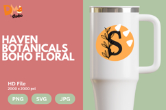 Haven Botanicals Boho Floral Monogram Product Image 1