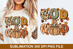God is Good Sublimation - Halloween PNG Design Product Image 1