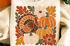 Thanksgiving Pumpkin PNG, Funny Thanksgiving PNG, Pumpkin Product Image 2
