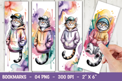 Cozy Animal Bookmark Sublimation Product Image 1