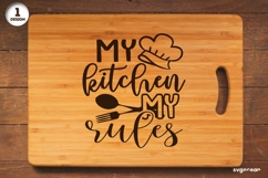 Funny Kitchen Sayings SVG Bundle For Engraving | Cooking SVG Product Image 20