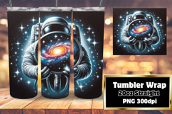 Custom 20oz Sublimation File , Astronaut Product Image 1