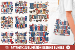 Patriotic Sublimation PNG Bundle Product Image 1