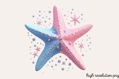 Little Mermaid Under The Sea Clipart PNG Product Image 1