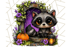 Enchanted Graveyard Halloween PNG Clipart Product Image 3
