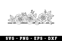 Wildflowers Svg Design | Svg Files for Cricut Product Image 1