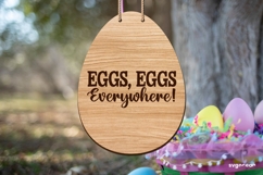 Ultimate Easter Egg Hunt SVG Bundle | Laser cut Product Image 13