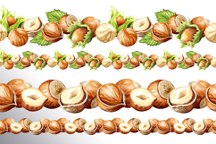 Huzelnuts. Hand drawn watercolor collection Product Image 20