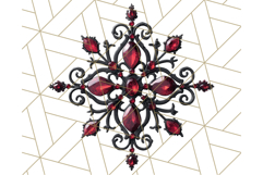 Gothic Christmas Clipart Dark Holiday PNG, Dark Christmas Product Image 3