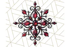 Gothic Christmas Clipart Dark Holiday PNG, Dark Christmas Product Image 3
